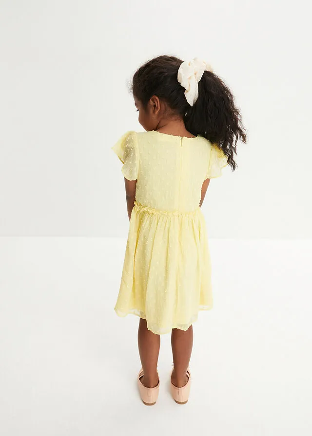 Vestido de fiesta para niñas Amarillo claro