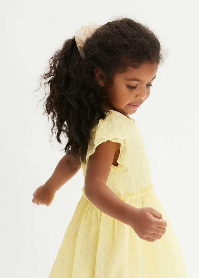 Vestido de fiesta para niñas Amarillo claro