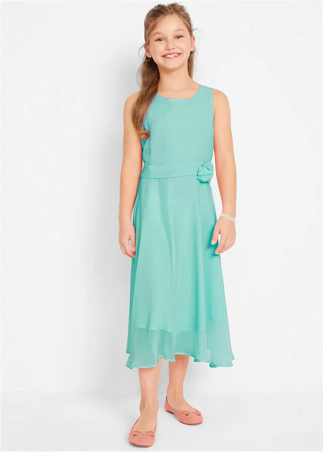 Vestido de fiesta para niñas Menta pastel