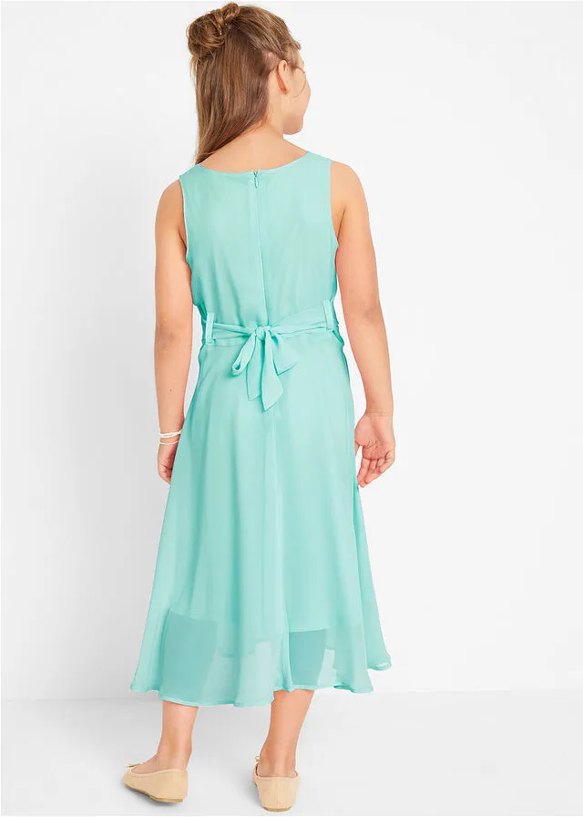 Vestido de fiesta para niñas Menta pastel