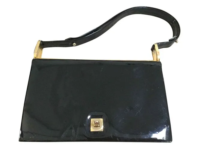 Vintage Bolsos de mano Negro 