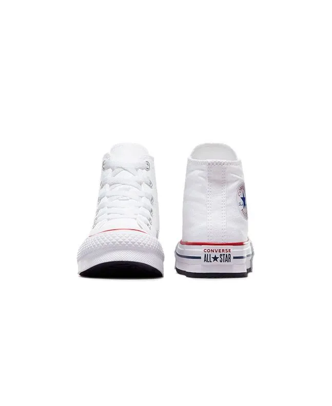 Zapatillas Converse Chuck Taylor EVA Lift Platform High Top Youth Blancas (4-7 años)