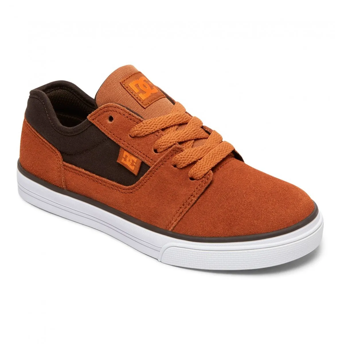 Zapatillas DC SHOES para niño ante y lona TONIK BROWN (BRN) Ref. ADBS300262 Marrón/caldera