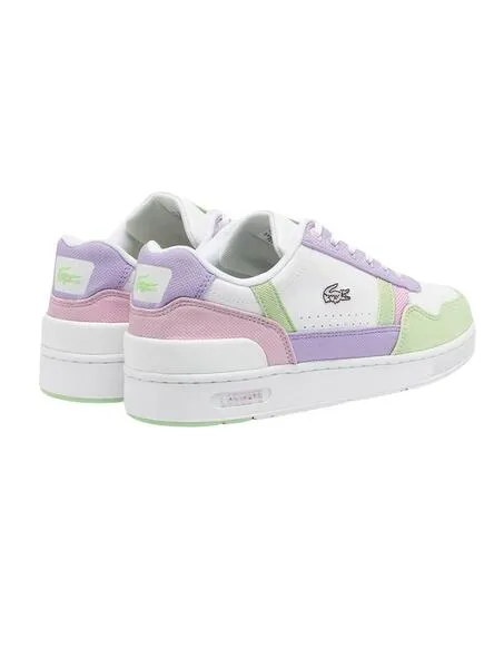 Zapatillas Lacoste T-Clip Pastel Para Niños