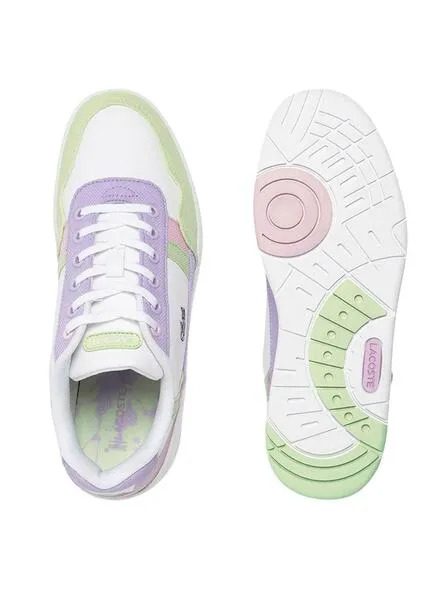 Zapatillas Lacoste T-Clip Pastel Para Niños