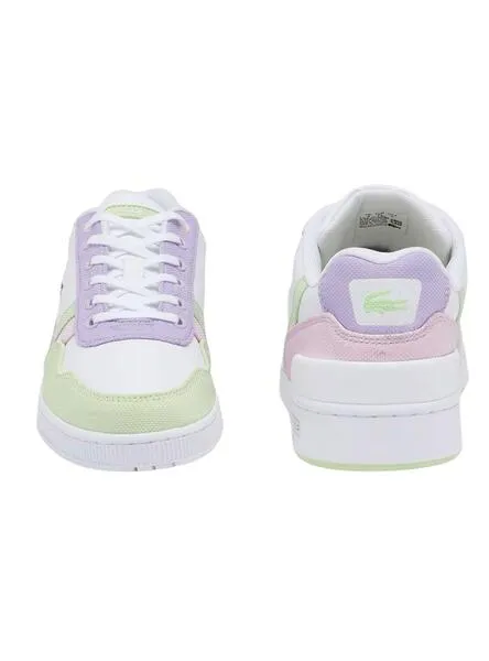 Zapatillas Lacoste T-Clip Pastel Para Niños