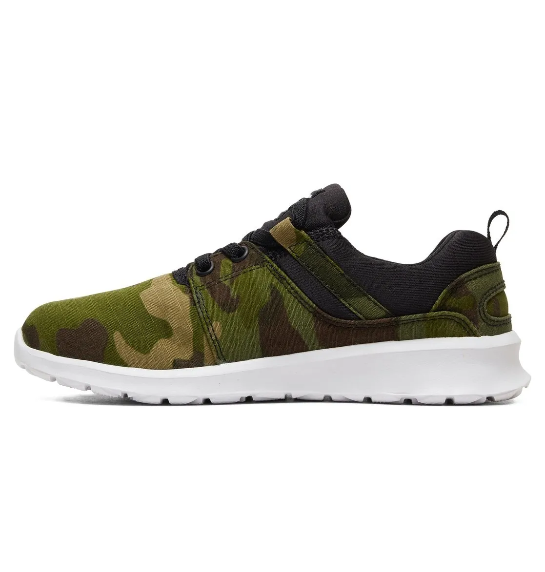 Zapatillas malla DC SHOES para niño muy cómodas HEATHROW TX CAMO (CMO) Ref. ADBS700066 verde camuflaje