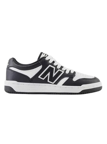 Zapatillas New Balance 480 Blanco Negro Para Niños