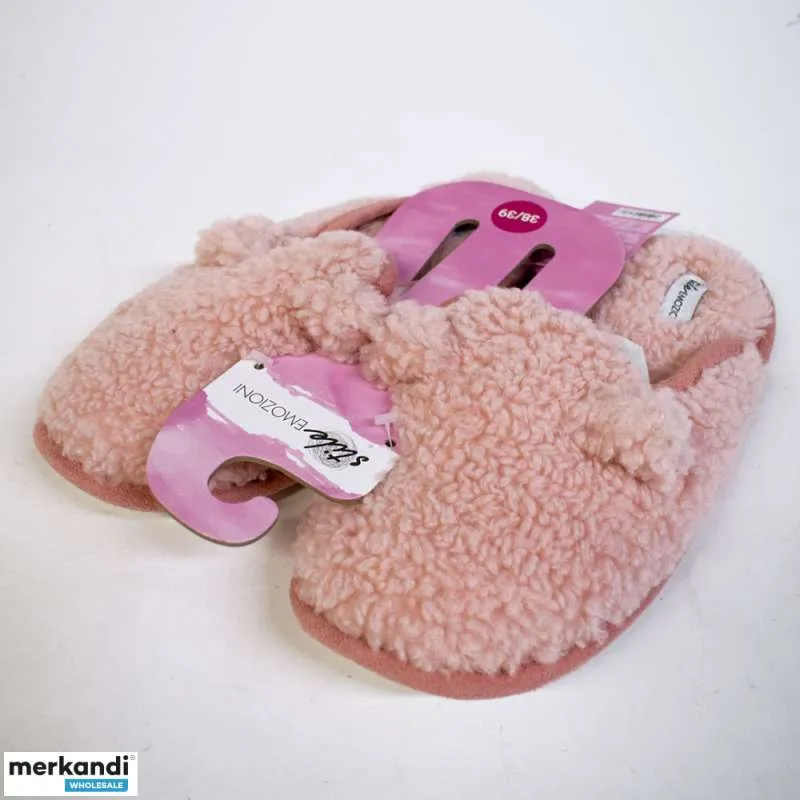 Zapatillas y pantuflas de invierno para mujer: varios surtidos y patrones