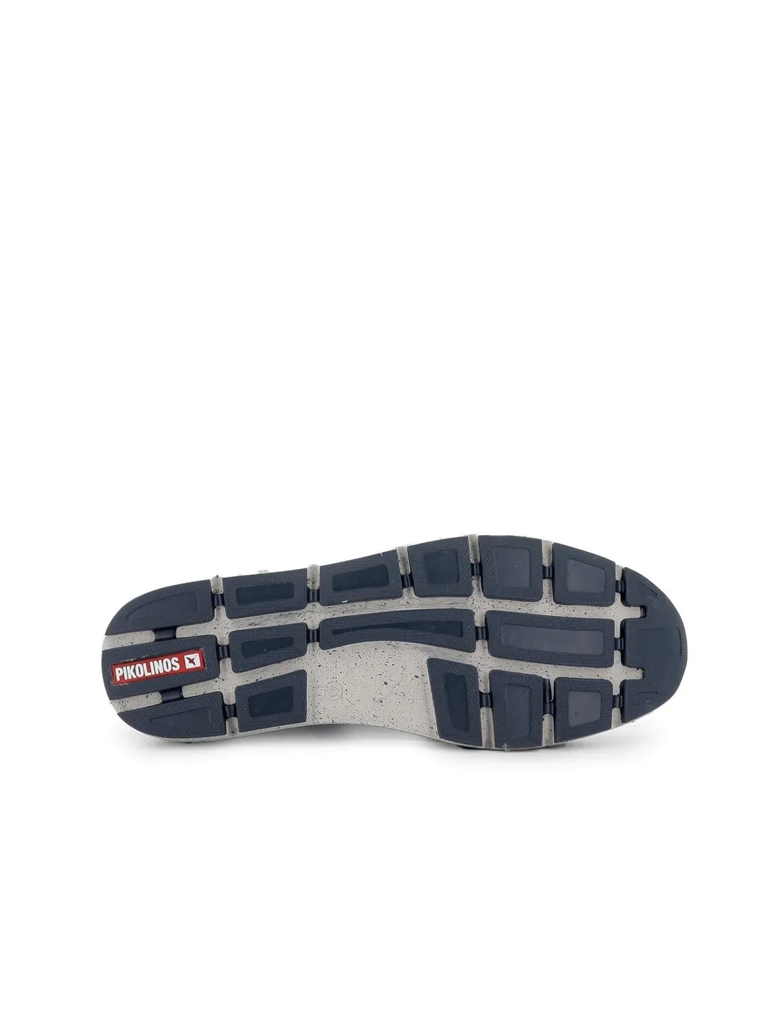 Zapato de verano piel velcro hombre azul Pikolinos