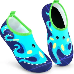 Zapatos de agua para niños pequeños Niños Niñas Zapatos de agua Calcetines de natación para bebés grandes Secado rápido Agua ant