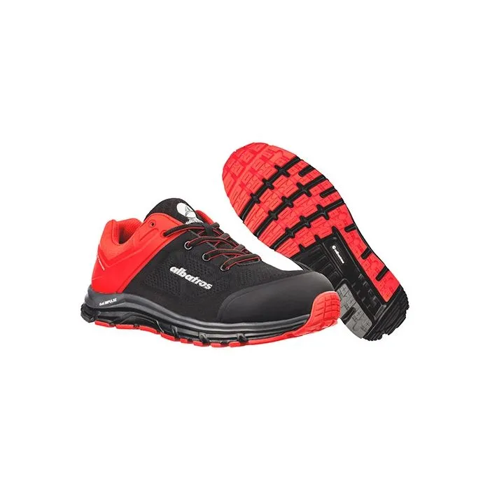 Zapatos de trabajo Albatros Lift Impulse Red Low S1P ESD HRO SRA