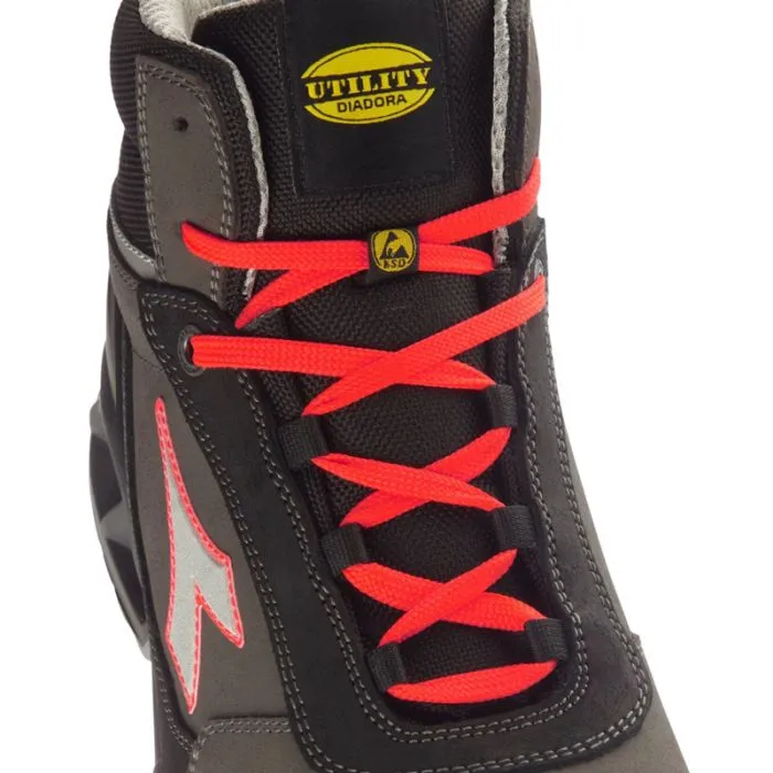 Zapatos de trabajo Diadora Shark Stable Impact Leather Mid S3 SRC ESD