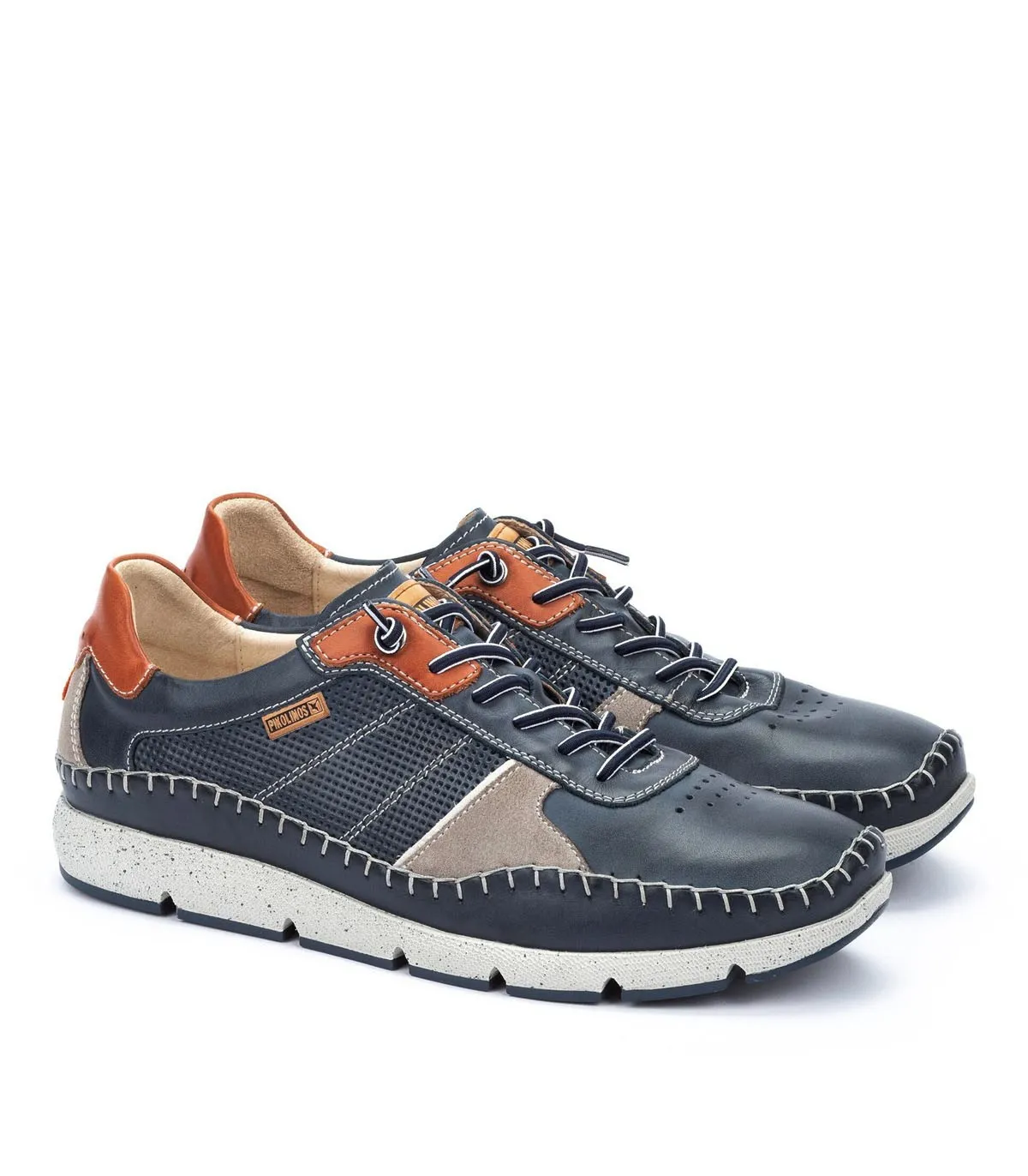 ZAPATOS DEPORTIVOS DE HOMBRE CON ELÁSTICOS PIKOLINOS FUENCARRAL M4U-6113C1 MARINO