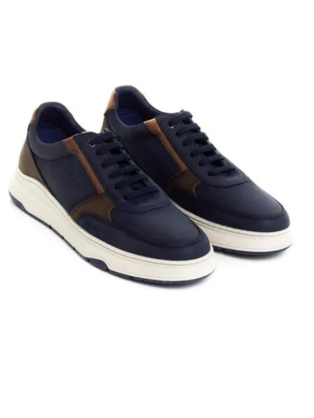 Zapatos Fluchos F1617 Azules para Hombre