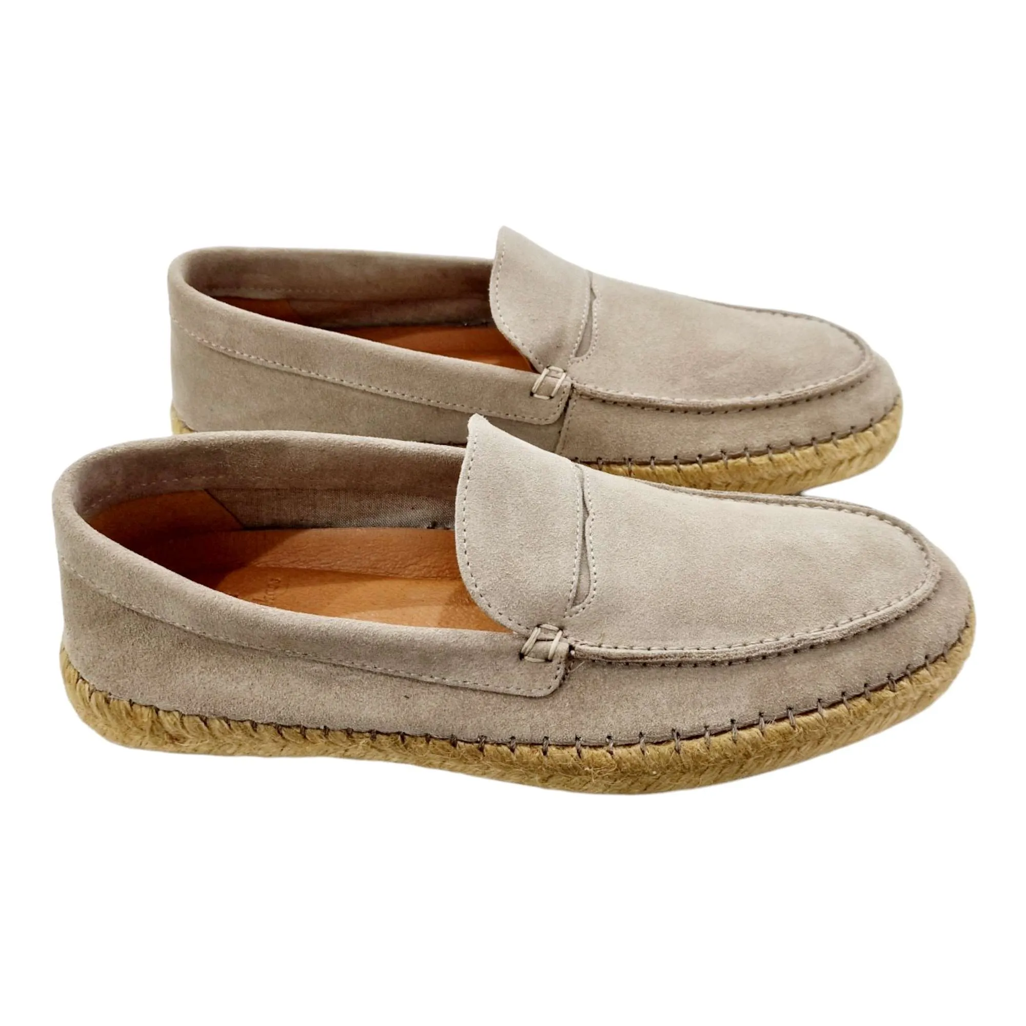 ZAPATOS MOCASÍN HOMBRE SUELA YUTE BEIG BEIGE