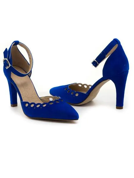 zapatos modabella 1454 azules para mujer