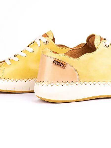 zapatos pikolinos mesina w6b-6836 amarillo para mujer