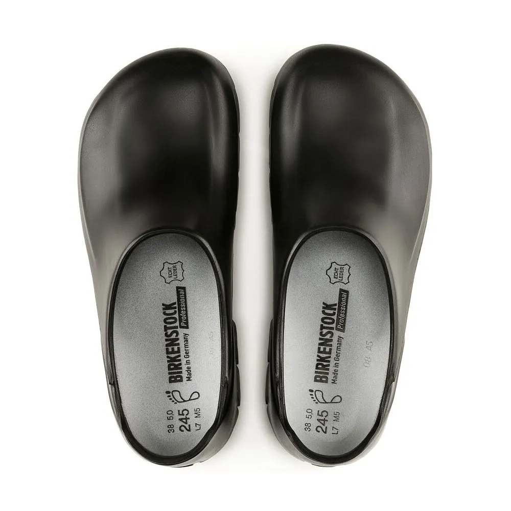 Zueco Birkenstock A 640 PU Black m. Stahlkappe