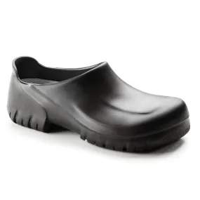 Zueco Birkenstock A 640 PU Black m. Stahlkappe